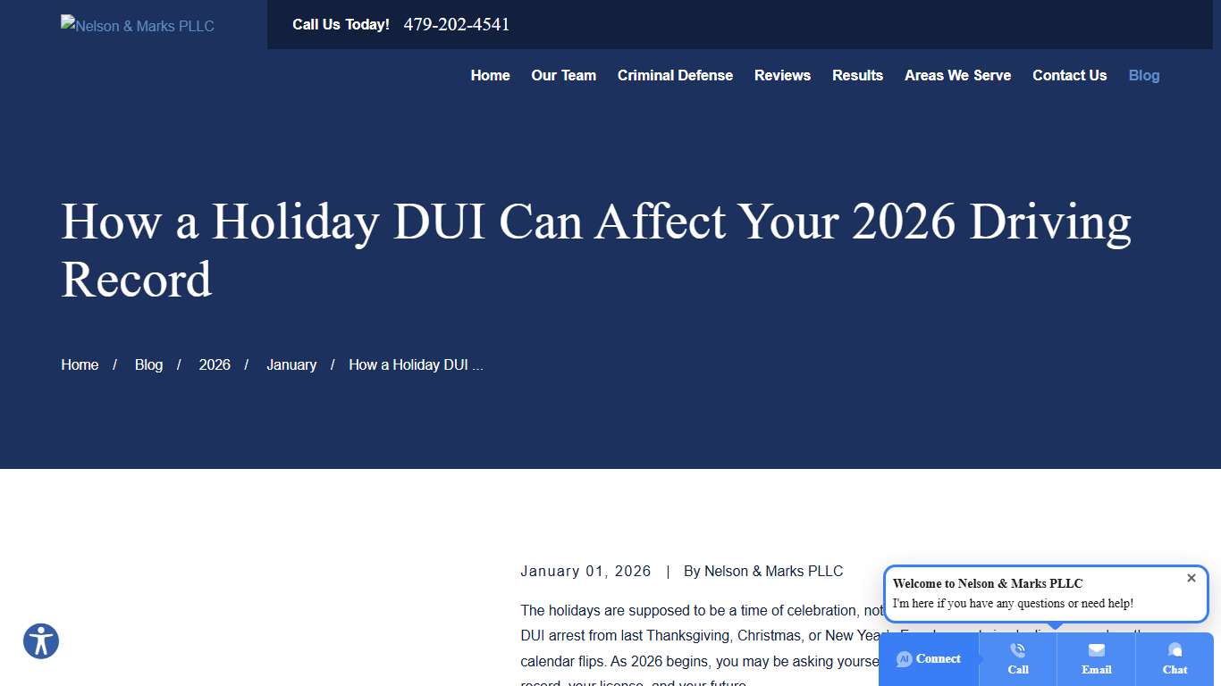How a Holiday DUI Can Affect Your 2026 Driving Record